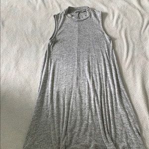 High Neck Flowy Dress